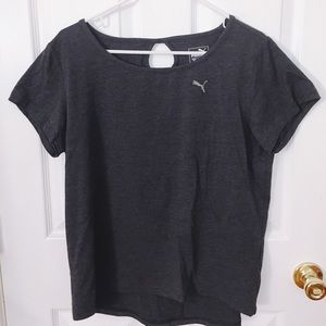 Navy blue puma shirt